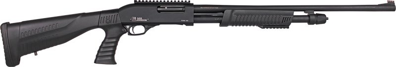 IVER JOHNSON PUMP 20GA 3" - 24" PISTOL GRIP BLACK SYNTH.