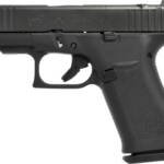 GLOCK 43X MOS 9MM LUGER FS 10 - SHOT BLACK FRONT RAILS