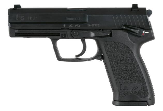 HECKLER AND KOCH (HK USA) USP9 V1 DA/SA 9MM 15+1 SFTY