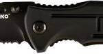 RUKO FOLDER SPRING ASSIST - 3.25" ALUMINUM BLACK HANDLE