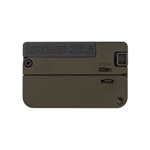 TRAILBLAZER FIREARMS LIFECARD POLY 22LR BLACK/ODG #