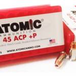 ATOMIC AMMO 45ACP +P - 185GR BONDED JHP 50-PACK