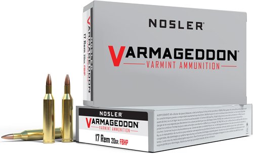NOSLER VARMAGEDDON 17 REM - 20GR HPFB 20RD 20BX/CS