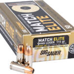 SIG AMMO 9MM 115GR ELITE - V-CROWN COMPITIION 50RD 20BX/C