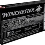 WINCHESTER SUPER SUPPRESS 350 - LEGEND 255GR FMJ 20RD 10BX/CS