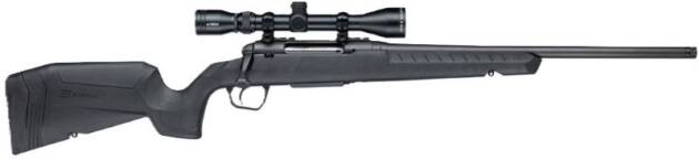 SAVAGE AXIS XP 6.5CM 20" - THREADED W/3-9X40 BLACK/BLACK