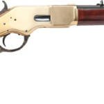 CIMARRON 1866 YELLOWBOY 22LR - 24" OCTAGON BRASS/BLUED WALNUT