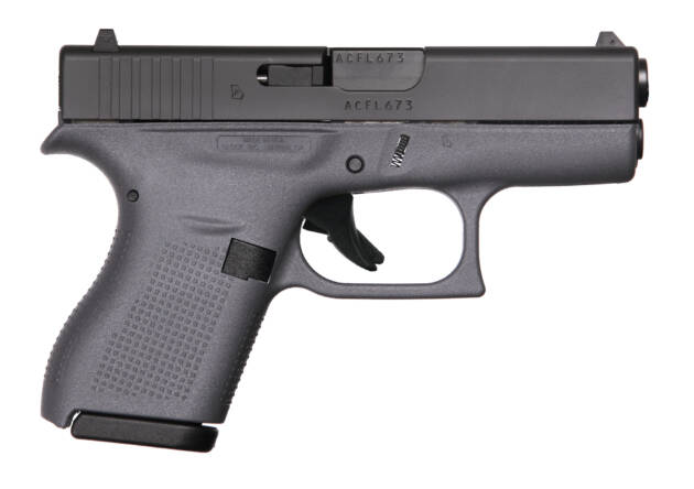 GLOCK G42 G3 GRAY 380ACP 6+1 3.25  #