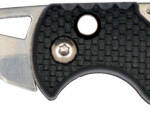 RUKO SPRING ASSIST FOLDER - 1.75" RESCUE KNIFE BLACK