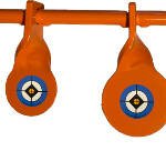 DO-ALL STEEL TARGET TRIPLE - TREE SPINNER .22