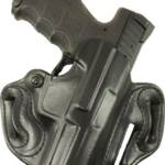 DESANTIS SPEED SCABBARD HOLSTR - RH OWB LEATHER JUDGE 3" BLK