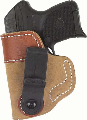 DESANTIS SOF TUK HOLSTER IWB - RH LEATHER SIG P365 NATURAL