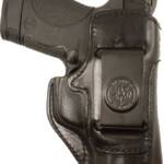 DESANTIS INSIDE HEAT HOLSTR RH - IWB LTHR FOR GLOCK 19/23/33 BL