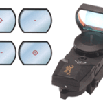 BROWNING BUCK MARK REFLX SIGHT - 4-RETICLES MATTE BLACK
