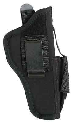 GUNMATE HIP HOLSTER AMBI #12 - LARGE AUTOS 4"-5" BLACK
