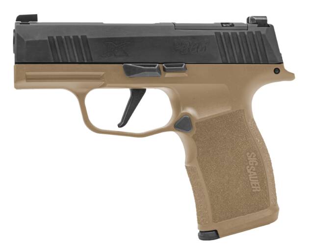 SIG SAUER P365X 9MM COY/BLK 3.1 12+1 NS#