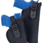 ALLEN HIP HOLSTER #1 RH 3-4" - MEDIUM FRAME AUTOS BLACK
