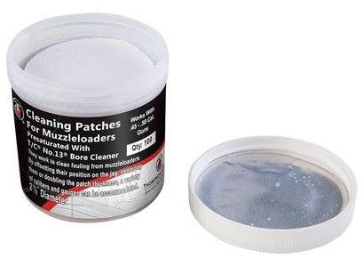 TC NO.13 PRE-SATURATED - CLEANING PATCH 2 1/2" 100PK