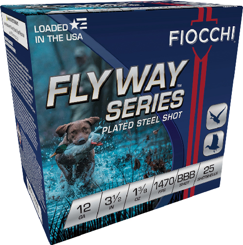 FIOCCHI FLYWAY 12GA 3.5" - 1-3/8OZ #BBB 25RD 10BX/CS