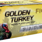 FIOCCHI GOLDEN TURKEY 12GA - 3" 1-3/4OZ #4 10RD 10BX/CS