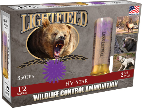 LIGHTFIELD 12GA 2.75" LESS - LETHAL STAR 5RD 10BX/CS