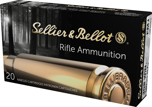 S&B 308 WIN 180GR FMJ - 20RD 25BX/CS