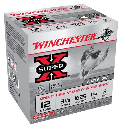 WINCHESTER XPERT STEEL 12GA - 3.5" 1-1/4OZ #2 25RD 10BX/CS