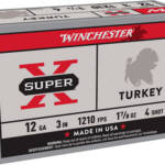 WINCHESTER SUPER-X TURKEY 12GA - 3" 1-7/8OZ #4 10RD 10BX/CS