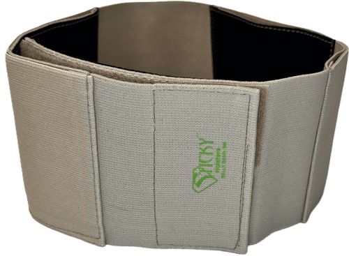 STICKY BELLY BAND LRGE 32-50" - WORKS W/ STICKY HOLSTERS TAN