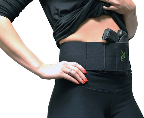 STICKY BELLY BAND LRGE 37-58" - WORKS W/ STICKY HOLSTERS BLK