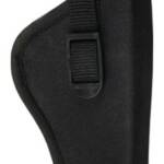BULLDOG OWB HOLSTER W/TB RH - PIT BULL NYLON BLACK REVOLVER