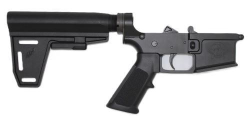 GLFA COMPLETE AR15 PISTOL - LOWER RECEIVER BRACED BLACK