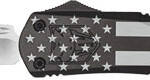 COBRATEC LARGE FS3 OTF BLACK - OUT FLAG 3.5" D2 TANTO NS