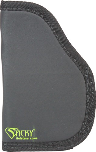 STICKY HOLSTERS COMPACT AUTOS - W/LASER 3"-4" BRL RH/LH BLACK