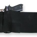 BULLDOG BELLY WRAP HOLSTER BLK - MEDIUM HOLDS 2 GUNS & 2 MAGS