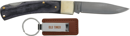 OLD TIMER KNIFE LOCKBACK FOLDR - & KEYCHAIN COMBO PROMO Q3 26'