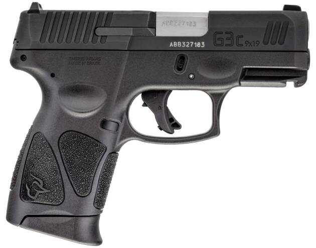 TAURUS G3C 9MM BLK/BLK 3.2" 12+1    #