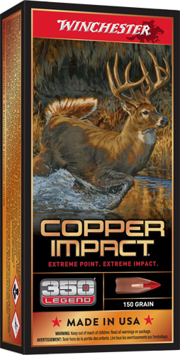 WINCHESTER COPPER IMPACT 350 - LEGEND 150GR 20RD 10BX/CS