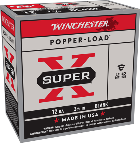 WINCHESTER BLANKS 12GA 2.75" - SMOKELESS 25RD 10BX/CS