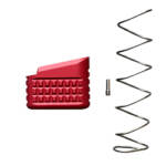 BACKUP MAG EXT FOR GLK 19/23 +5 RED