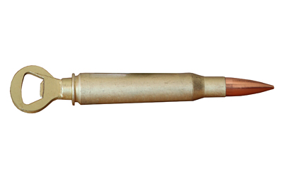 CBG 50 CALIBER BOTTLE OPENER GOLD