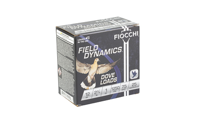 FIOCCHI D&Q 12GA 2.75" #7.5 25/250 - Image 2