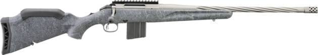 RUGER AMERICAN GENII 6MM ARC - 20" GRAY GRAY SPLATTER SYN