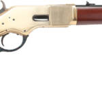 CIMARRON 1866 YELLOWBOY 38-40 - 19" BRASS/BLUED WALNUT