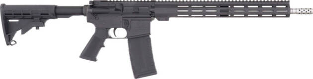 GLFA AR15 RIFLE 223 WYLDE - 16" STAINLESS BBL BLACK