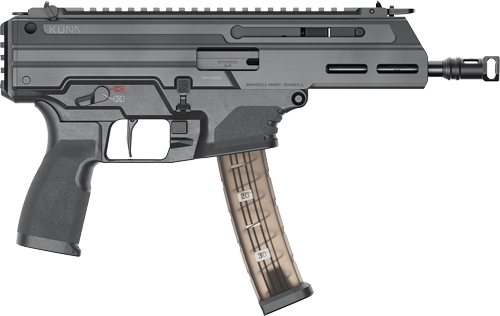 SPRINGFIELD KUNA PISTOL 9MM - 6.125" 30RD BLACK NO BRACE