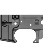 NLA FORGED AR15 LOWER RECEIVER - BLACK