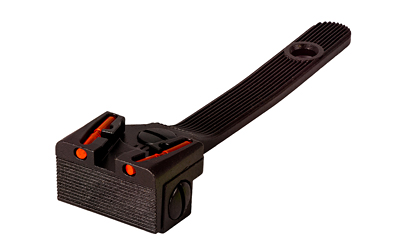 HIVIZ ADJ REAR SIGHT S&W RVLVR GR/RD