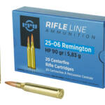 PPU 25-06REM HP 90GR 20/200