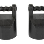 SAMSON SWIVEL STUD QD ADPTR 2PK BLK